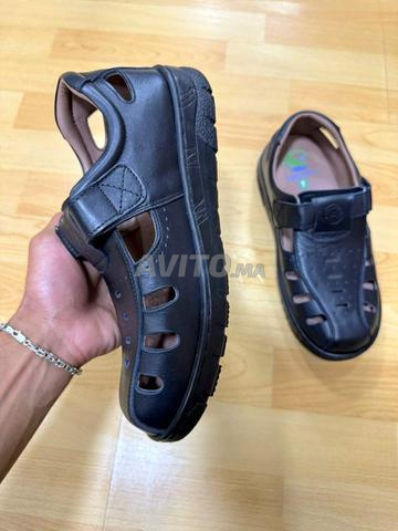Sandale médicale pour hommes 💯 cuir confortable à porter - 2