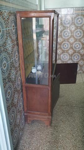 Vitrine ancienne en bois - 2