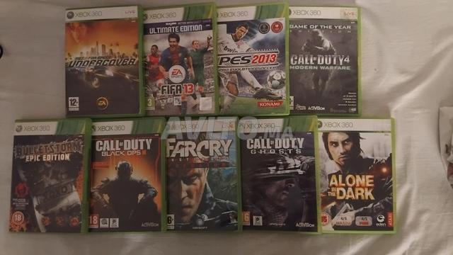 Jeux Xbox 360, 2 manettes et disque dur - 2