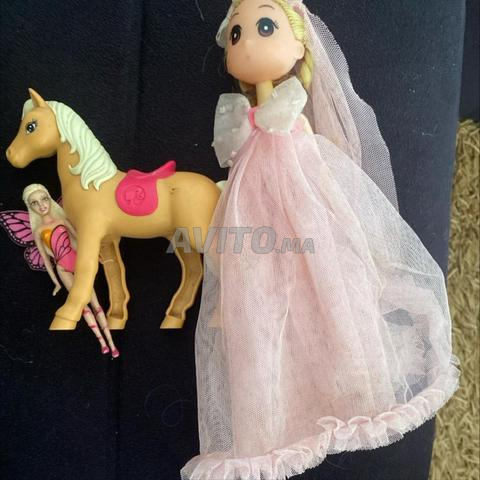 Pack poupée et Barbie