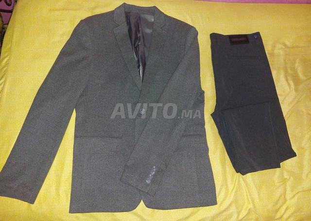 Costume gris - 2