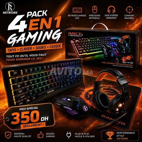 Kit Gamer iMICE K-470 RGB Compatible PC Portable