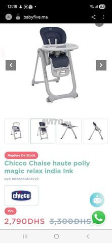 Chaise haute Chicco Polly Magic Relax