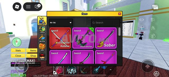 Compte Blox Fruit - 2