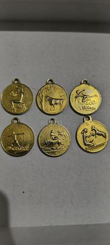 Médailles/Pendentifs anciens des signes du zodiaque (Vintage Zodiac)
