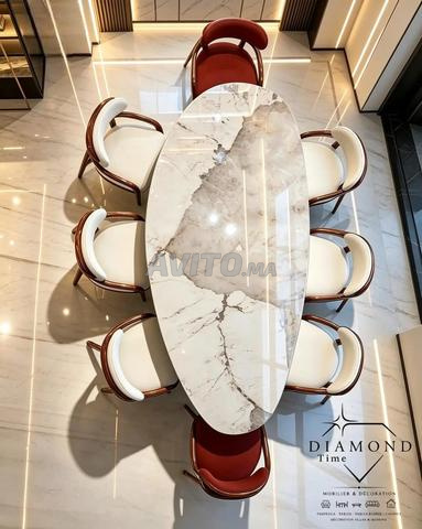 Table repas céramique haut standing - 2