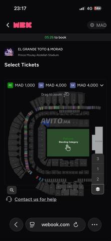 Billet Toto - 2