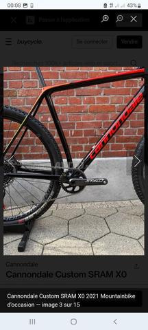 vélo carbon cannondale vs12 tta L  - 2