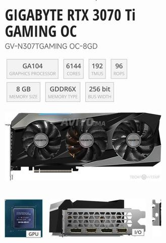 Carte graphique Gigabyte 3070Ti neuf - 2