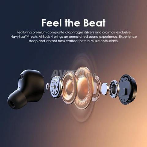 Écouteurs True Wireless Oraimo AirBuds 4 ENC - 2