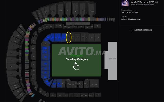 Billets Toto & Morad Carré Premium - 2