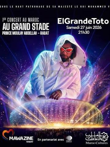 Ticket Toto Morad Pelouse