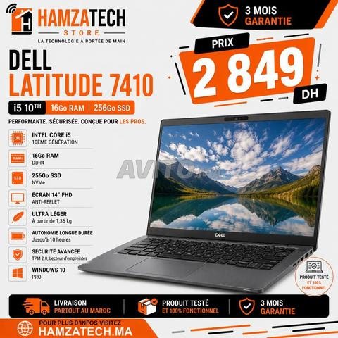 Dell Latitude 7410 i5 10ème Gén 16Go 256Go