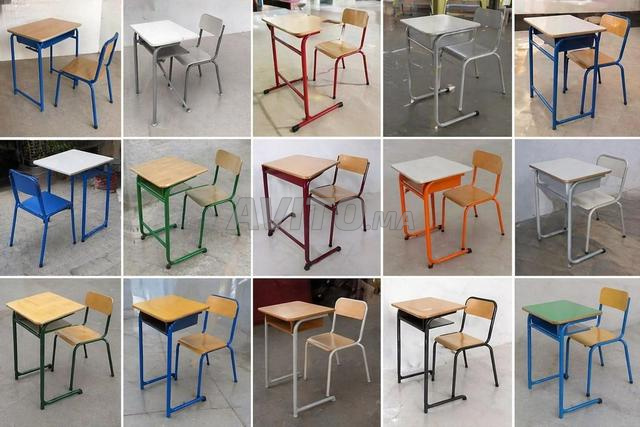 📚🏫Tables Scolaires Robustes et Modernes 