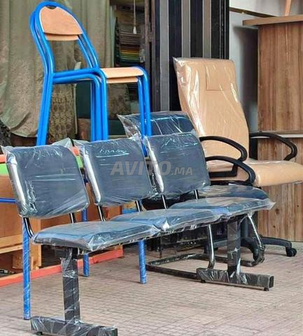 Chaises d’Attente Élégantes et Confortables - 2