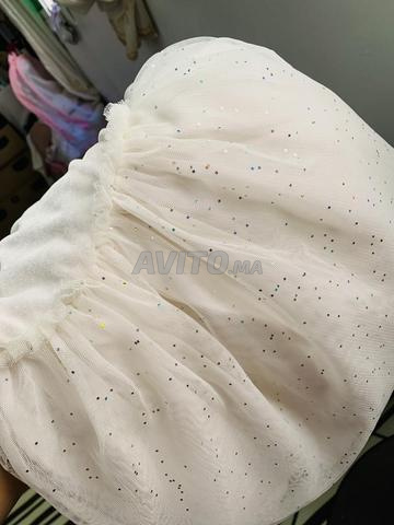 فستان أبيض لطفلة لحفلات الزفاف 👗🇺🇸 - 2
