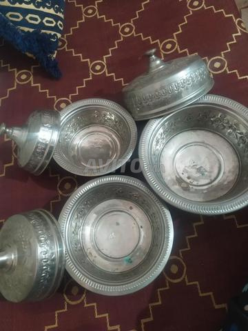 Anciens plats en cuivre - 2