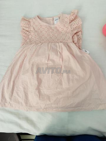Robe rose pour bébé كسوة وردية للبنات💕👗