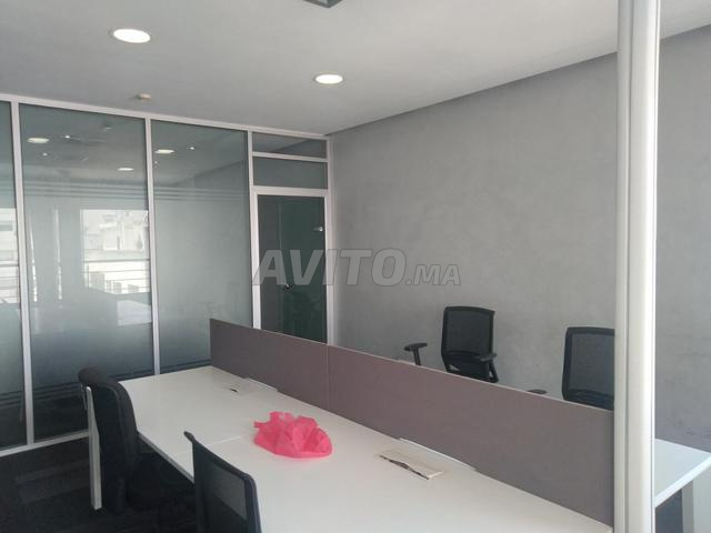 Bureau équipé haut standing 95m Bd Abdelmoumen Tram - 2