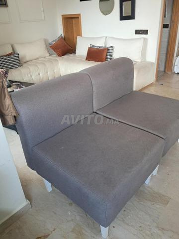 2 chaises canapé - 2