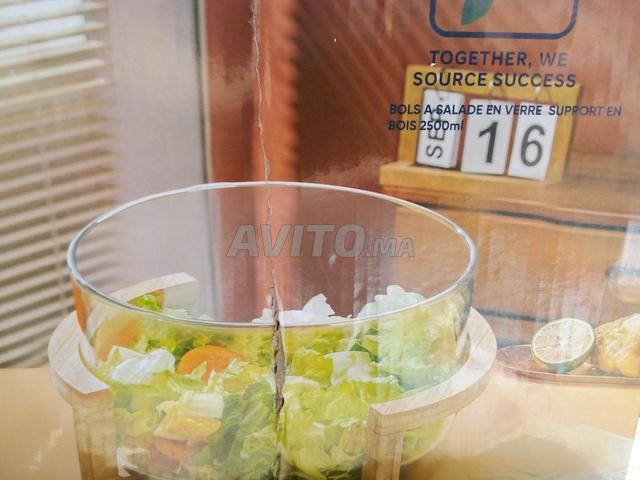 Bol à salade en verre