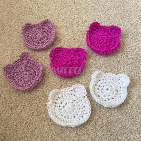 Sous-verre crochet fait main décoration