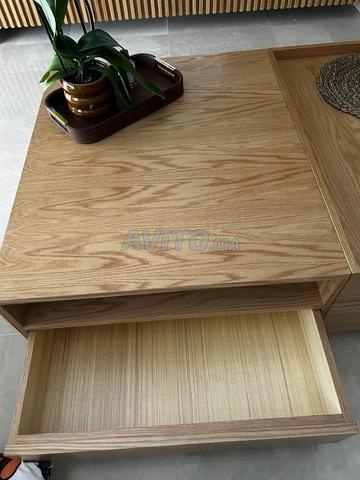 Table basse en chêne - 2
