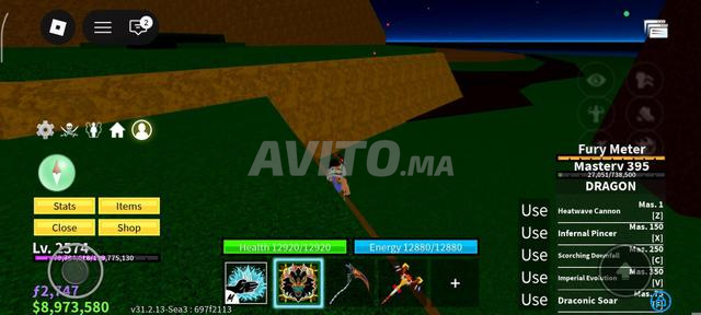 Compte Blox Fruits 🍓 - 2