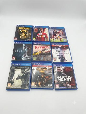 Lot de 9 jeux PS4 originaux en excellent état