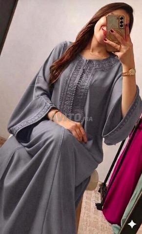 Caftan marocain en crêpe, excellent style, élégant à porter - 2