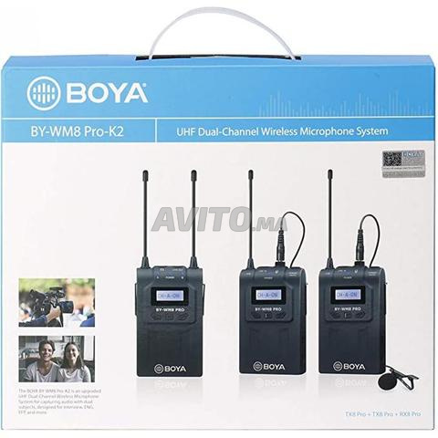 نظام ميكروفون لاسلكي Boya BY WM8 Pro K2 للكاميرا