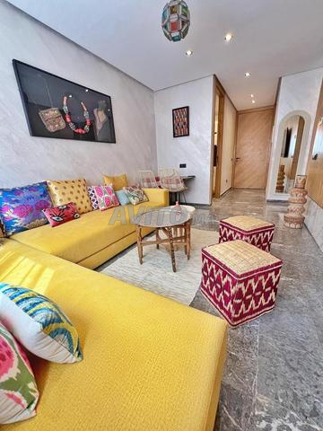 Appartement moderne meublé à louer Jnan Aourad