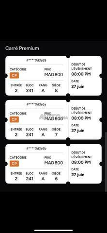 Ticket à vendre elgrandetoto côte à côte - 2