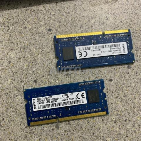 RAM DDR3 4096 4GB x 2 fonctionnelle
