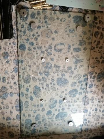 طاولة زجاجية متينة بزجاج سميك - 2