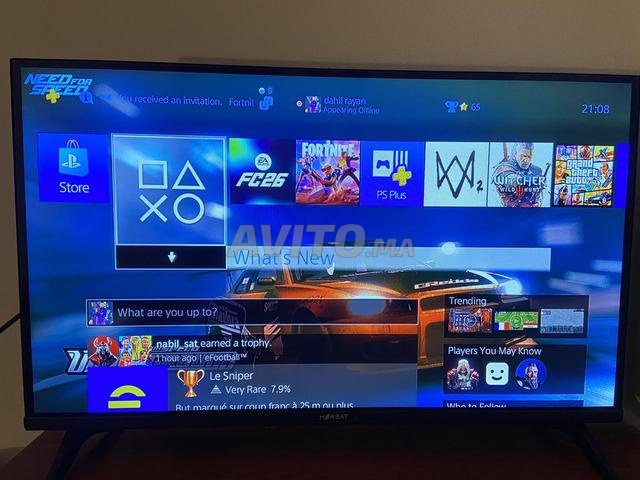 PS4 Pro 4k 1To stockage manette originale - 2