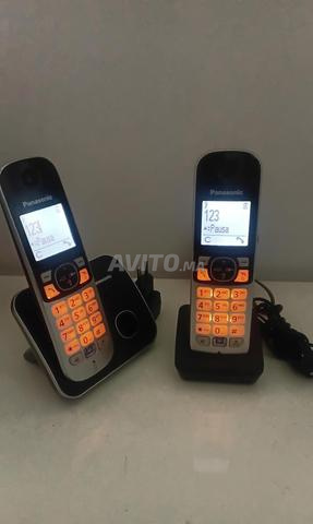 Téléphone fixe sans fil duo mains libres - 2