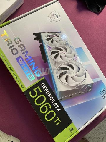 بطاقة MSI RTX 5060 Ti 16 جيجا بايت GAMING TRIO OC White