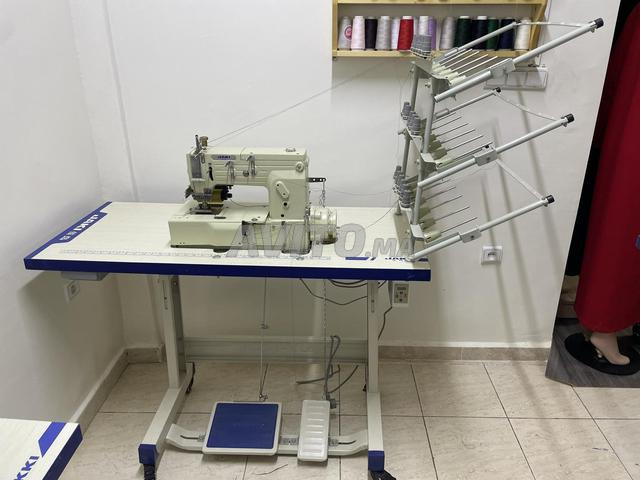 Machine Élastiqueuse JAKI 8 aiguilles – Comme Neuf