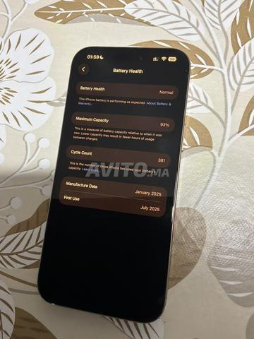 iPhone 16 Pro Max 512GB État Neuf (Batterie 93) - 2