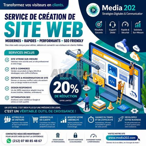 Création de sites web et Marketing Digital