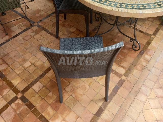 8 chaises de jardin - 2