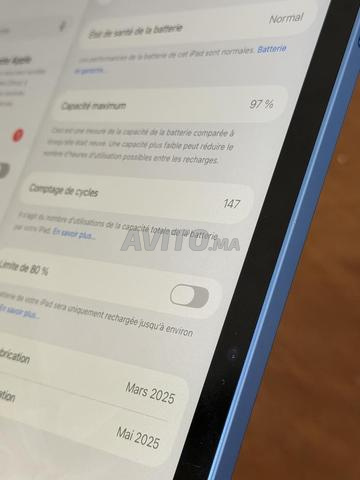 iPad A16 256go Wi-Fi - 2