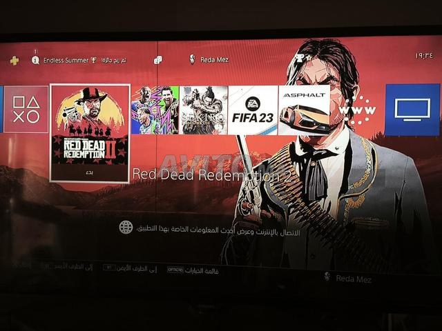 بلاي ستيشن 4 سليم 500 جيجا يدة اصلية - 2