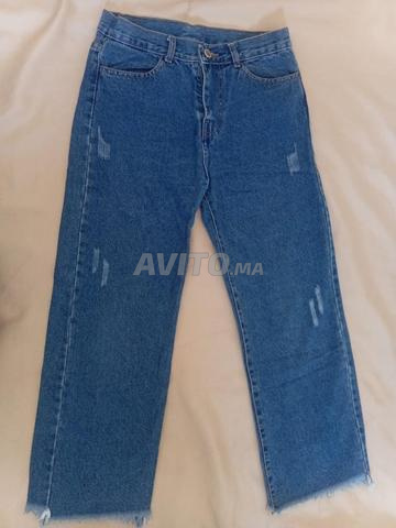 Jean bleu classique pour fille (Taille 32) - 2