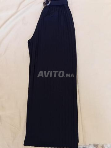 Pantalon plissé noir pour fille (11-12 ans) - Fès - 2