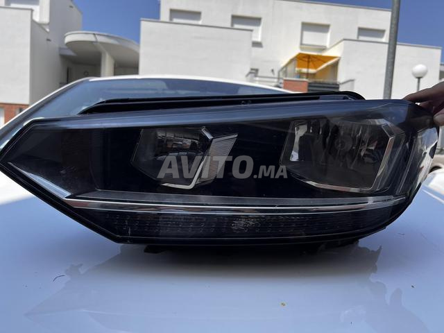فانوس أمامي أيسر LED بالكامل أصلي من VW Touran