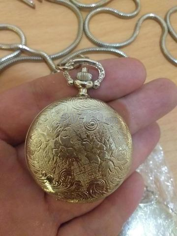 ساعة جيب كلاسيكية Medal بالسلسلة - 2