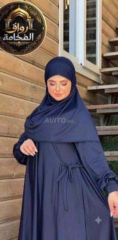 Ensemble Abaya 3P IHS1N Gris L XL XXL - 2