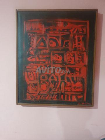 Tableau ancien et en bon état. Pour ceux qui ne le comprennent pas.